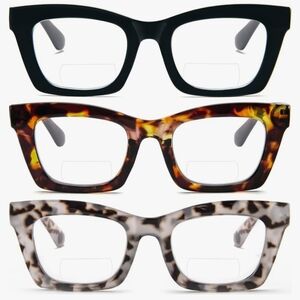Bifocal Reading Glasses, 3pk